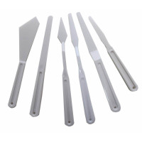 Набір пластикових мастихінів, (6 шт), DK11427, D,K,Art Craft