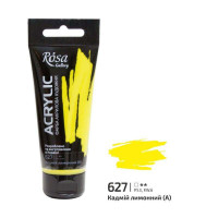 Акрилова фарба, Кадмій лимонний, 60 мл, ROSA Gallery