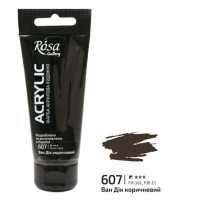 Фарба акрилова, Ван Дік коричневий, 60 мл, ROSA Gallery (3241607)