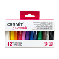 Набір пластики Basic Colours, 12×25 г, Cernit