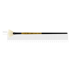 Кисть Щетина веерная, AMBER 2306FN, №10, д.р. ROSA