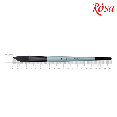 Кисть плоская синтетика даггер серии STREAM 143 № 10