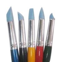 Набір пензлів 9027-5 Rubber, для пастелі 5шт. KOLOS