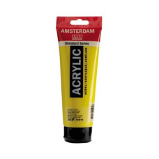 Краска акриловая AMSTERDAM, (268) AZO Желтый светлый, 250 мл, Royal Talens