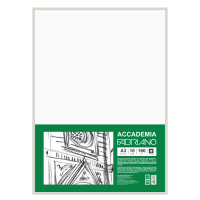 Бумага для рисунка Accademia, пакет, А3 29,7х42 см, 10л, мелкое зерно, 160г/м2, Fabriano 169211001