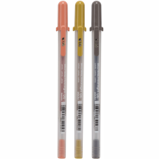 Набор гелевых ручек MOONLIGHT 06 NATURE 3 цв, Sakura