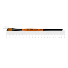 Кисть Синтетика угловая, FLAME 1368А, №6, кор ручка ROSA 1368А06