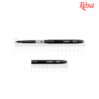 Кисть синтетика круглая, TRAVEL BRUSH, STREAM 158, № 4, к.р. кисть ROSA 18431583