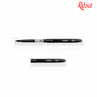 Синтетика кругла, TRAVEL BRUSH, STREAM 158, № 4, к.р. пензель ROSA 18431584 