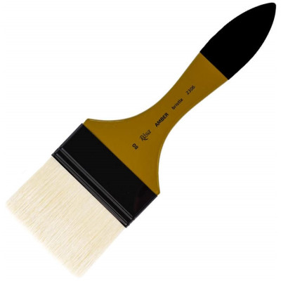 Пензель Щетина флейц, AMBER 2306, №80, к.р. ROSA