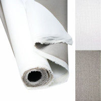 Полотно в рулоні бавовна 2х1 м/п дрібне зерно, 326 г Unico (максимально 10 метрів)