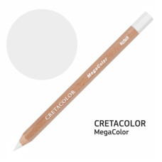 Олівець кольоровий Megacolor, Білий (29101), Cretacolor (29101)
