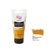 Фарба акрилова, Сієна натуральна, 75 мл, ROSA Studio