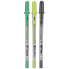 Набор гелевых ручек MOONLIGHT 06 BOTANICAL 3 цв, Sakura