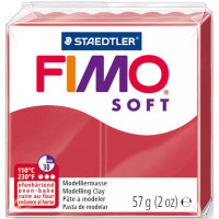 Пластика мягкая Fimo Soft Вишневая, 57 г.