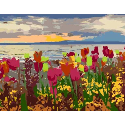 Картина за номерами набір-стандарт Пейзаж 5.99 ROSA START, 35х45 см