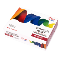 Гуашевые краски в наборе 12х20 мл ROSA Studio