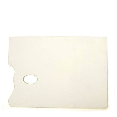 Палитра деревянная, прямокутная, ДВП ґрунтованное, 25х35 см, ROSA Studio