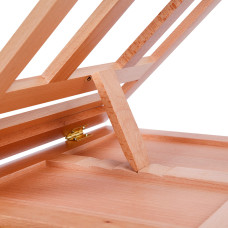 Мольберт настольный каркасный бук 33,5х2х5(28)см с ящиком SINOART