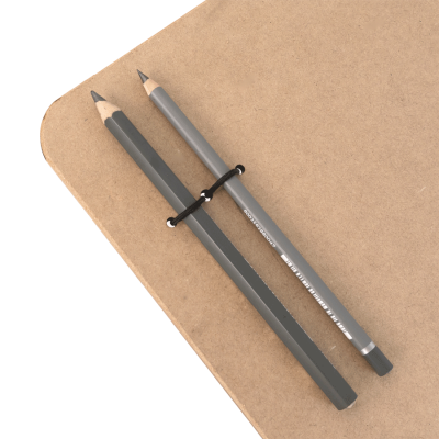 Планшет с магнитным зажимом А3 (40х47 см), МДФ, ROSA Studio