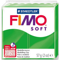 Пластика м'яка Fimo Soft, Тропічна зелена, 57 г.