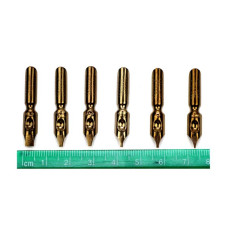 Перо бронзовое №4, (набор 6 шт,) Manuscript
