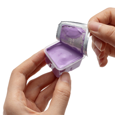 Набор гуашевых красок Jelly Cup 18x30 мл Пастельные фиолетовый пластиковый пенал HIMI Набор гуашевых красок Jelly Cup 18x30 мл Пастельные фиолетовый пластиковый пенал HIMI