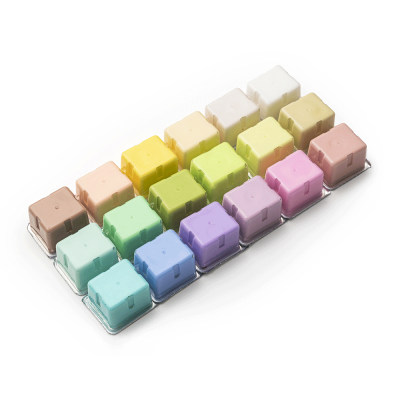 Набор гуашевых красок Jelly Cup 18x30 мл Пастельные фиолетовый пластиковый пенал HIMI Набор гуашевых красок Jelly Cup 18x30 мл Пастельные фиолетовый пластиковый пенал HIMI