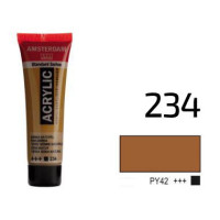 Краска акриловая AMSTERDAM, (234) Сиена натуральная, 20 мл, Royal Talens