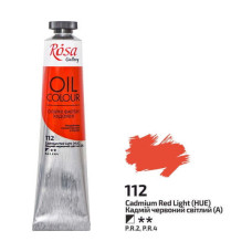 Краска масляная, Кадмий красный светлый, 45 мл, ROSA Gallery