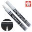 Маркер Pen-Touch Белый, средний (MEDIUM) 2.0 мм, Sakura (42500)