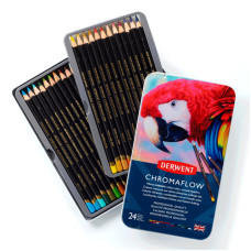 Набор карандашей цветных 24 шт Derwent Chromaflow арт 2305856