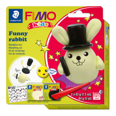 Набор Fimo Kids, «Зайка», 2 цв.*42 г, Fimo