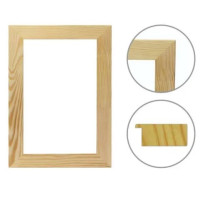 Багетна рама Класік, плоска, клеєна (17*40мм), 30*35 см., ROSA Studio