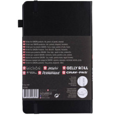 Блокнот Sakura Sketch, 140 г м2, 13х21 см, 80 л, черный, Sakura