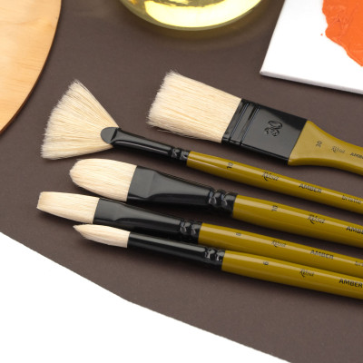 Пензель Щетина овальна, AMBER 2306FR, №1, д.р. ROSA