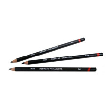 Угольный карандаш Charcoal, Темный, Derwent