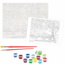 Набор-стандарт, картина по номерам, Golden Paris, 35х45 см, ROSA START