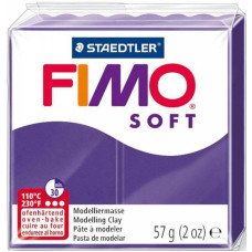 Пластика мягкая Fimo Soft Сливовая, 57 г.