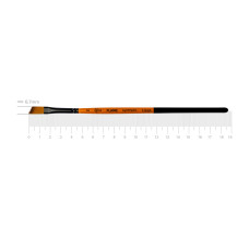 Кисть Синтетика угловая, FLAME 1368А, №2, кор ручка ROSA 1368А02
