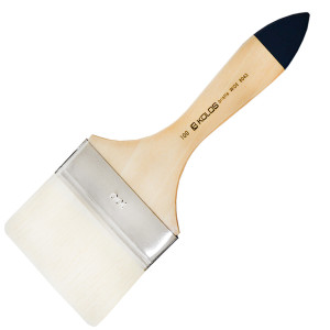 Кисть Щетина флейц, Wide 8043, №100, короткая ручка KOLOS