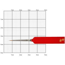 Кисть Колонок круглый, Nail art 3009L, № 10/0, короткая ручка KOLOS