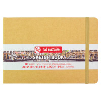 Скетчбук для графики Art Creation 140 г/м2, 21х14,8 см, 80л, Kraft