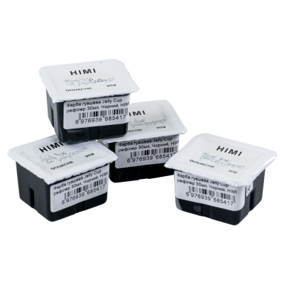 Фарба гуашева Jelly Cup (рефілер) Чорний 30 мл HIMI