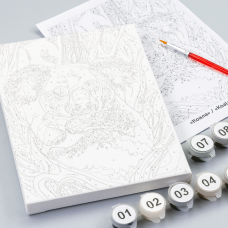 Набор картина по номерам Коала, 15x20 см, с мольбертом ROSA START