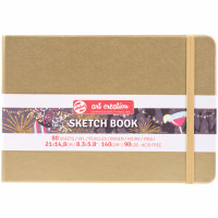 Скетчбук для графіки Art Creation 140 г/м2, 21х14, 8 см, 80 л White Gold
