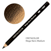 Карандаш для рисунка MEGA, Неро средний, Cretacolor 461 38