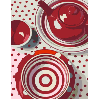 Набір картина за номерами стандарт „Кухня 4.3“ 35х45 см ROSA START