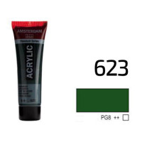 Фарба акрилова AMSTERDAM, (623) Соковитий зелений, 20 мл, Royal Talens