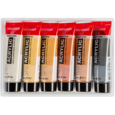 Акрилові фарби набір AMSTERDAM METALLIC 6х20 мл Royal Talens